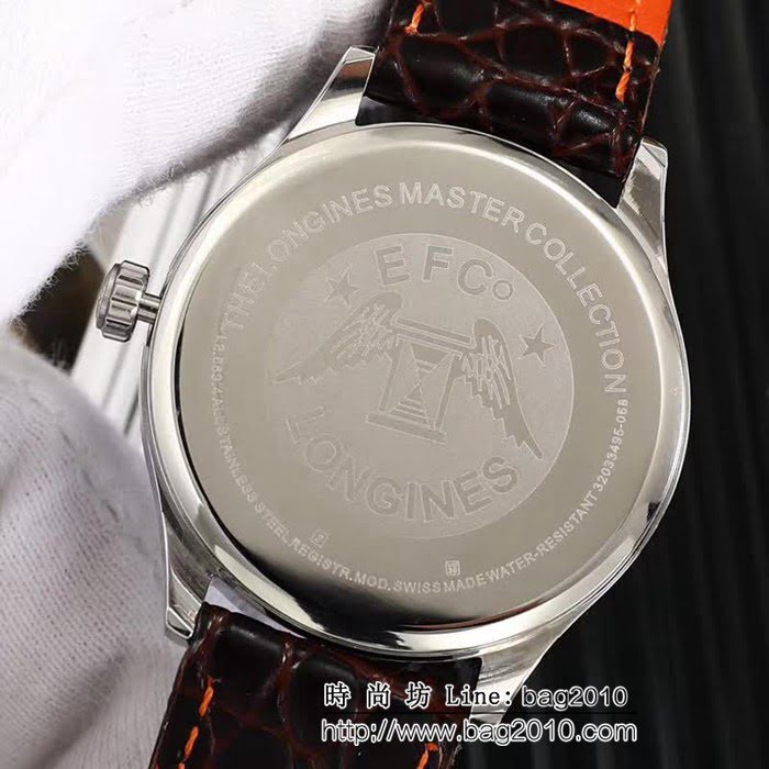 LONGINES浪琴 高級藍寶石 石英男士腕表 WSS1955